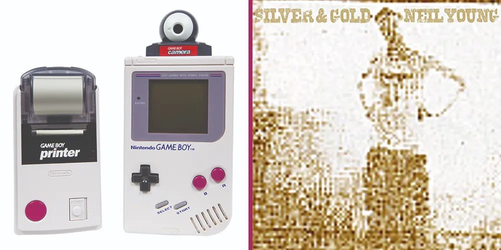 The Game Boy Camera and Printer and the Neil Young album, Silver &amp; Gold