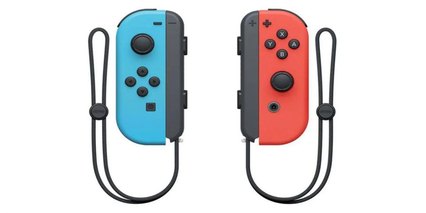 Red and Blue joy cons