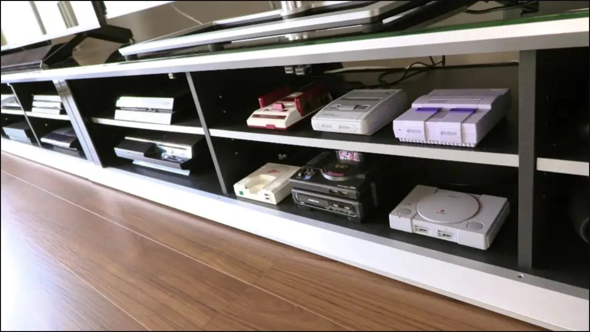 Smash Bros. creator living room