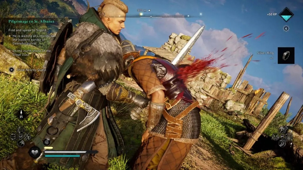 AC Valhalla use one handed sword