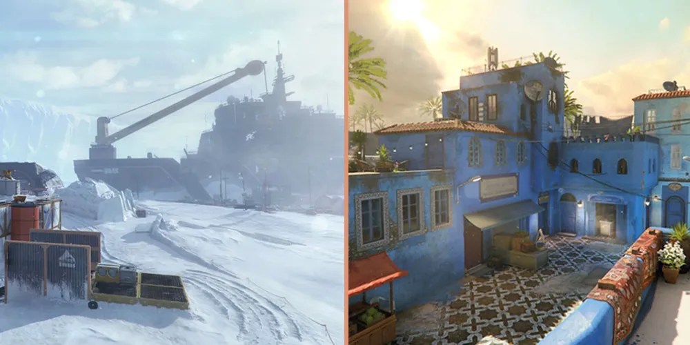 Multiplayer maps from Call of Duty: Black Ops 4