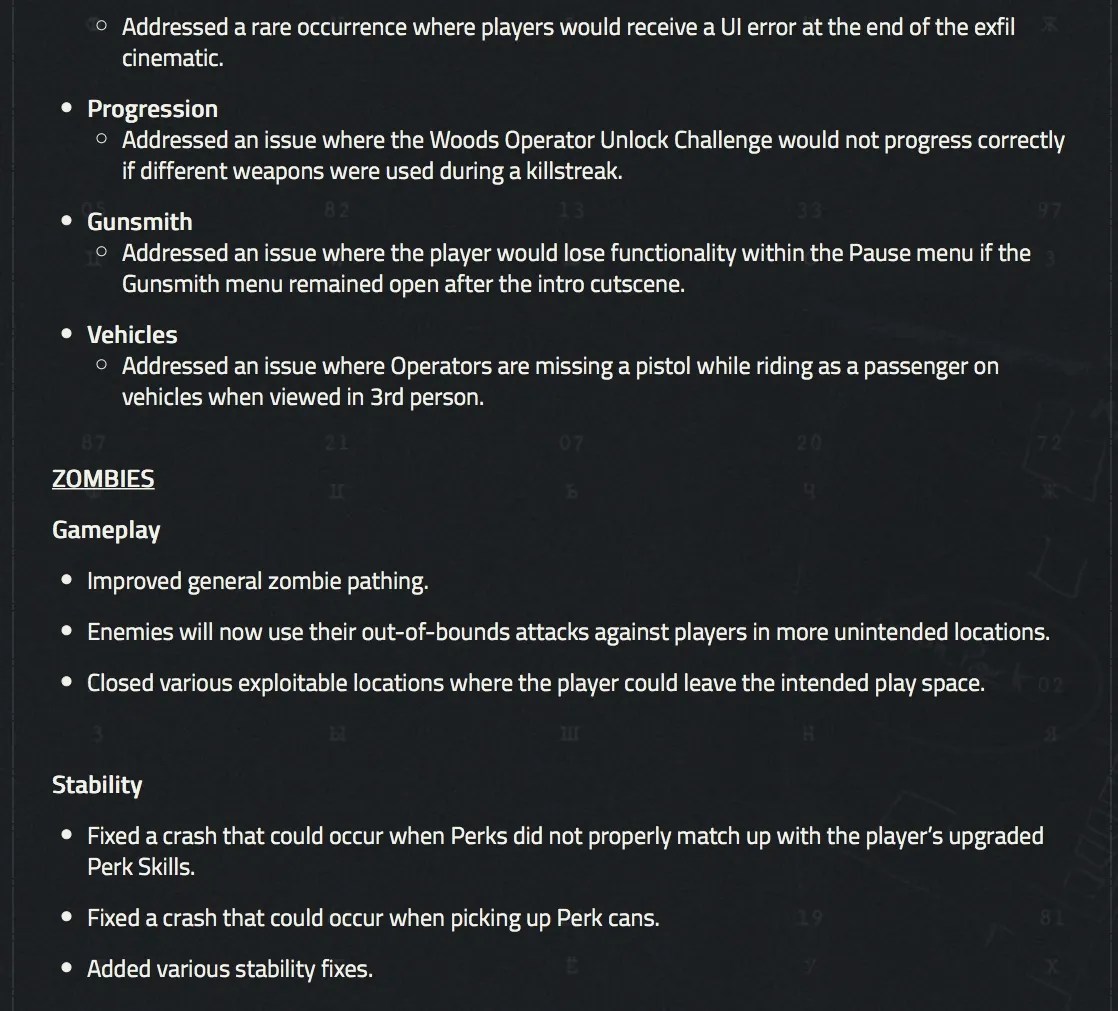 BOCW patch notes capture 9