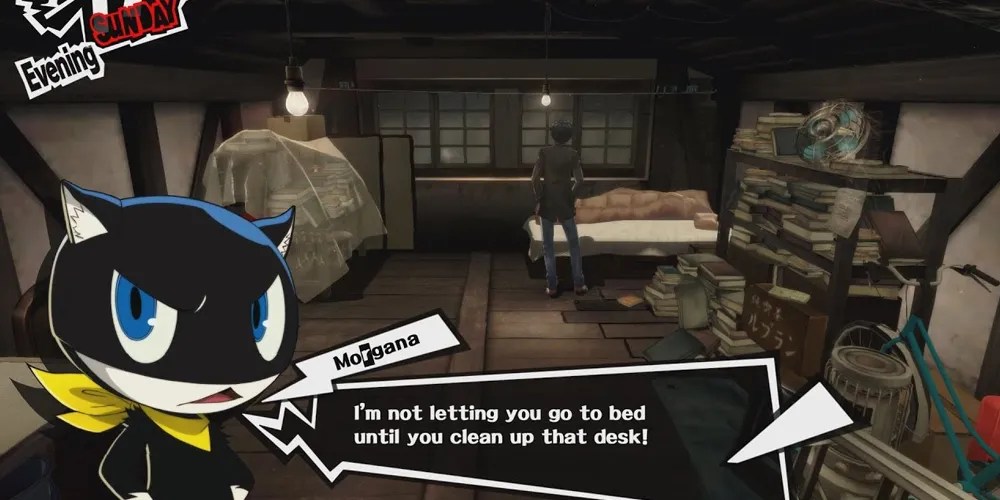 Bed time in Persona 5 Royal