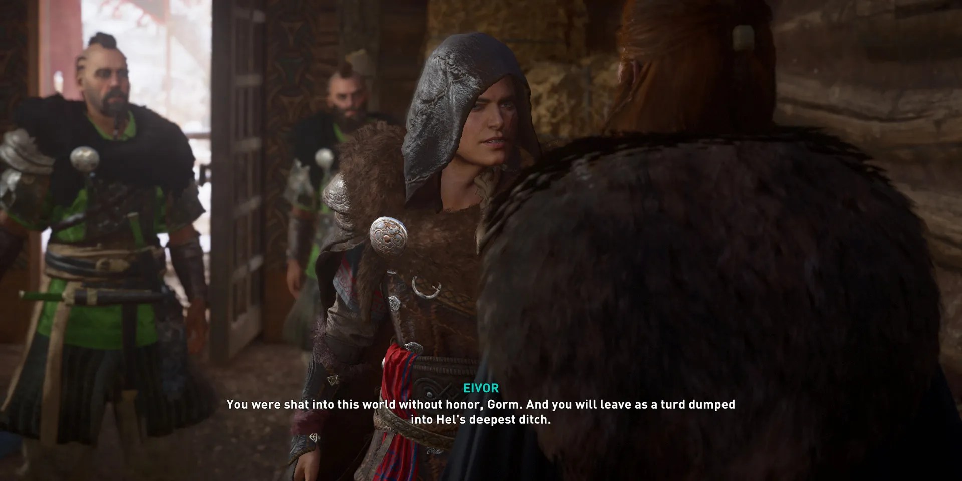 Valhalla&rsquo;s Eivor Yelling At Gorm