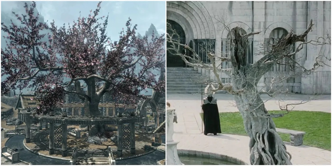 The Gildergreen From The Elder Scrolls V Skyrim &amp; Tree of Gondor