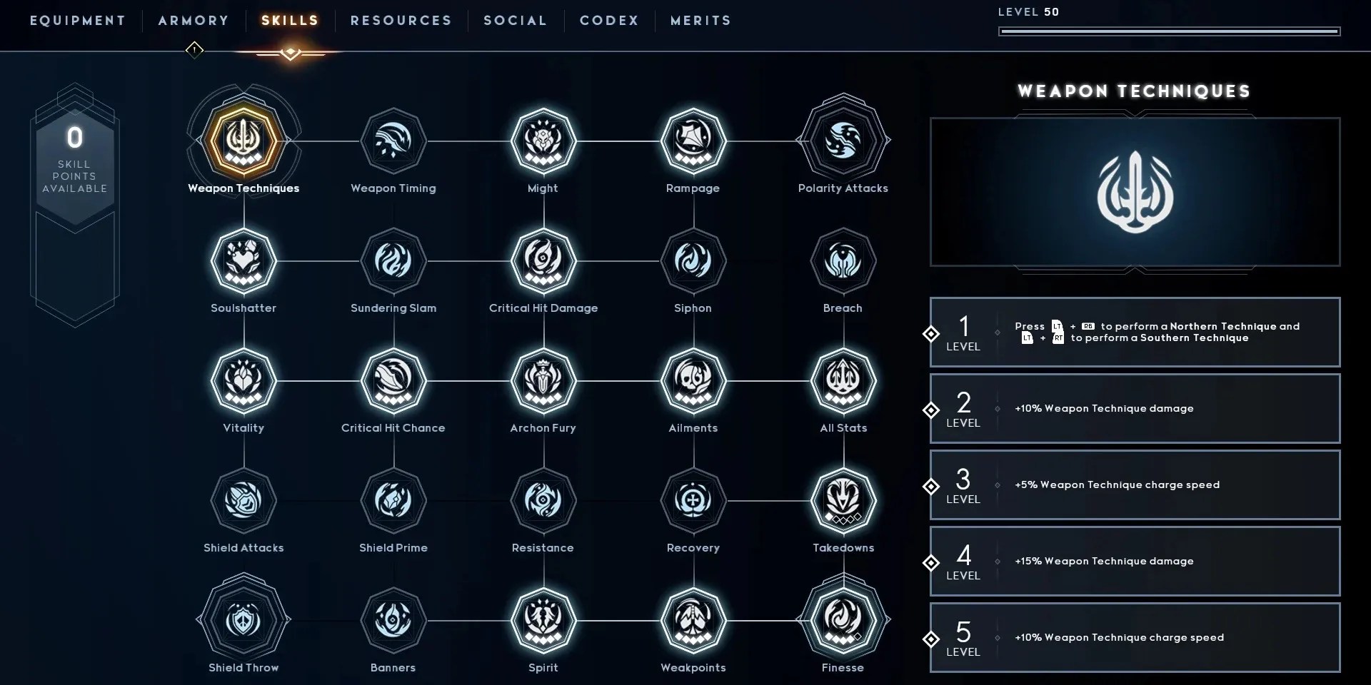 Godfall&rsquo;s Skill Tree