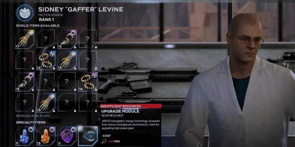 Upgrade Modules in Marvel&rsquo;s Avengers