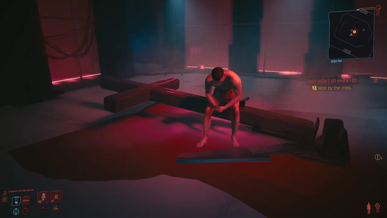 cyberpunk 2077 joshua crucifixion