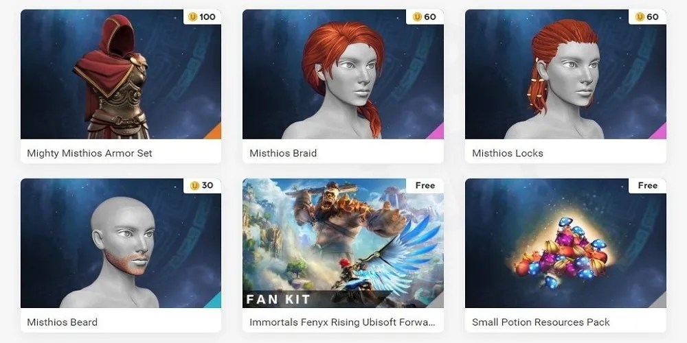 misthios set in Immortals Fenyx Rising