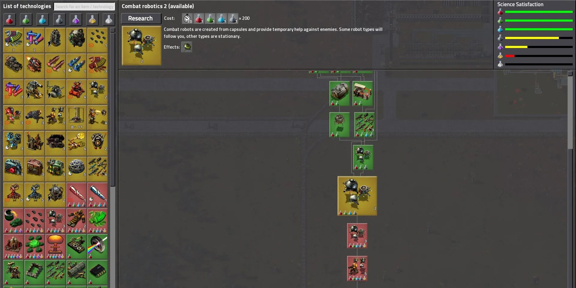 Factorio Research Queues