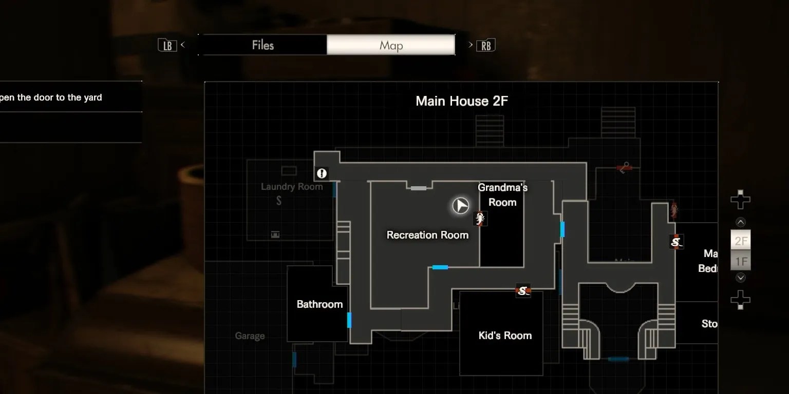 Resident Evil 7 Map