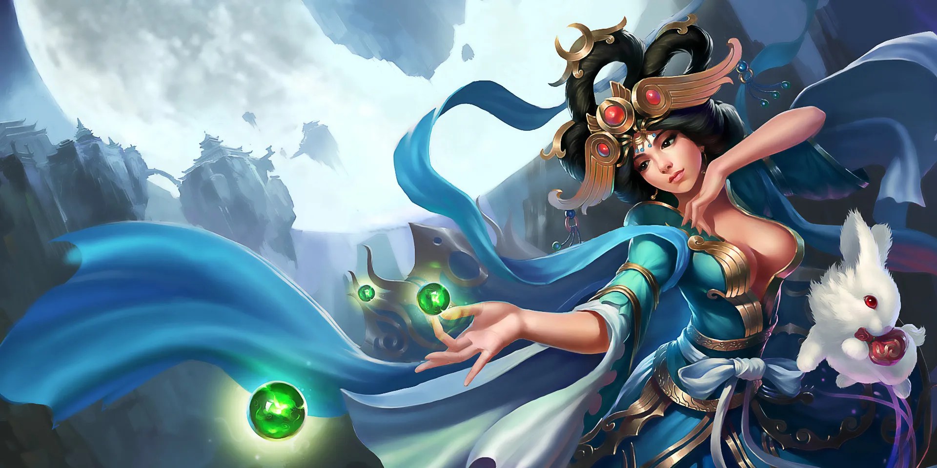 SMITE Chang’e Splash Art