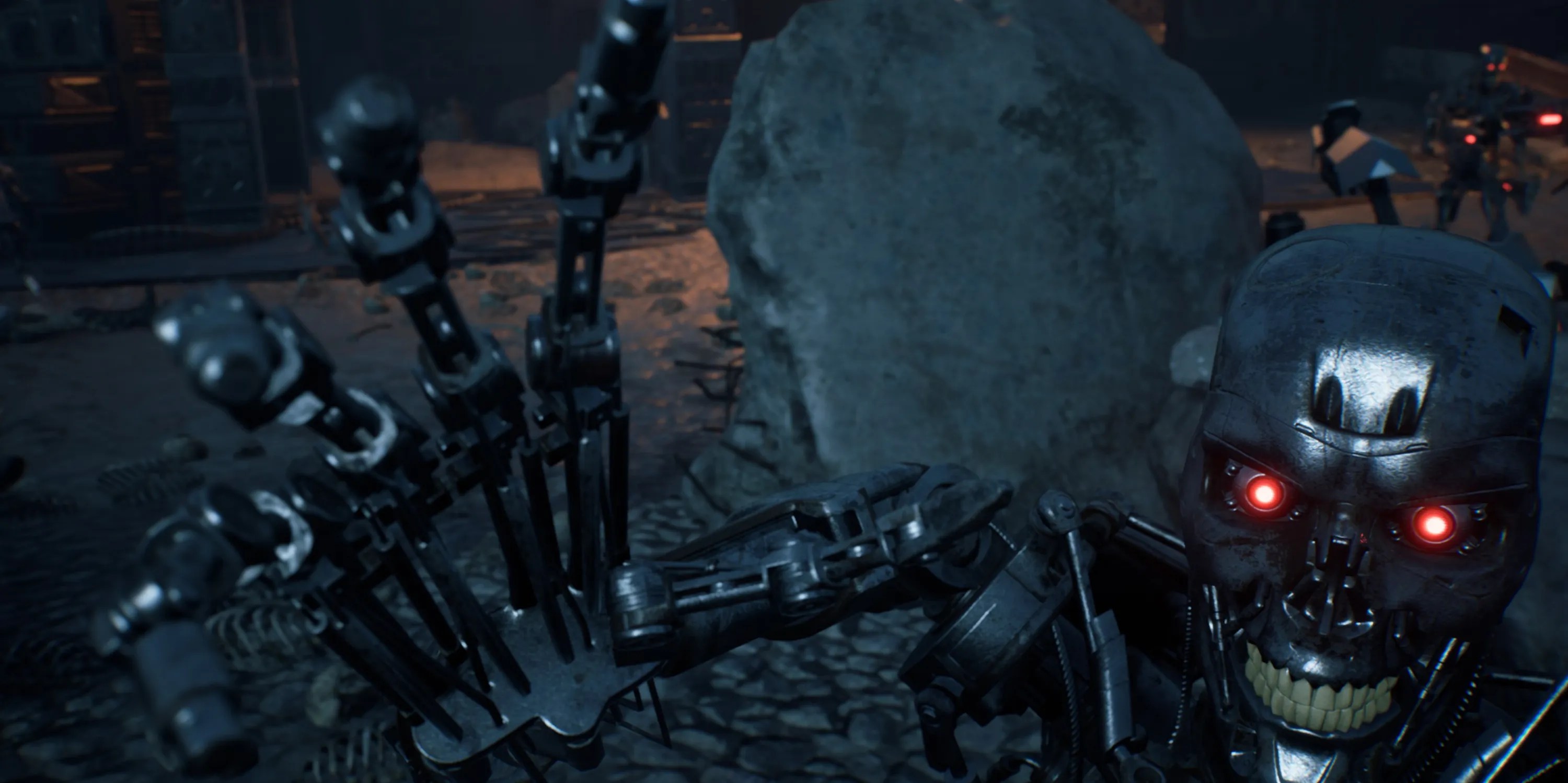 Terminator&rsquo;s T-800 Reaching Out