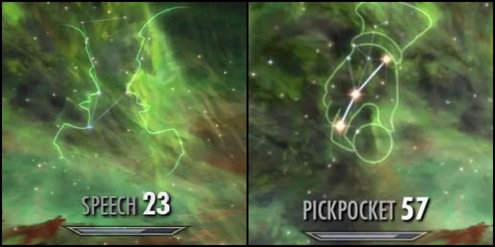 Skyrim&rsquo;s speech and pickpocket perk trees