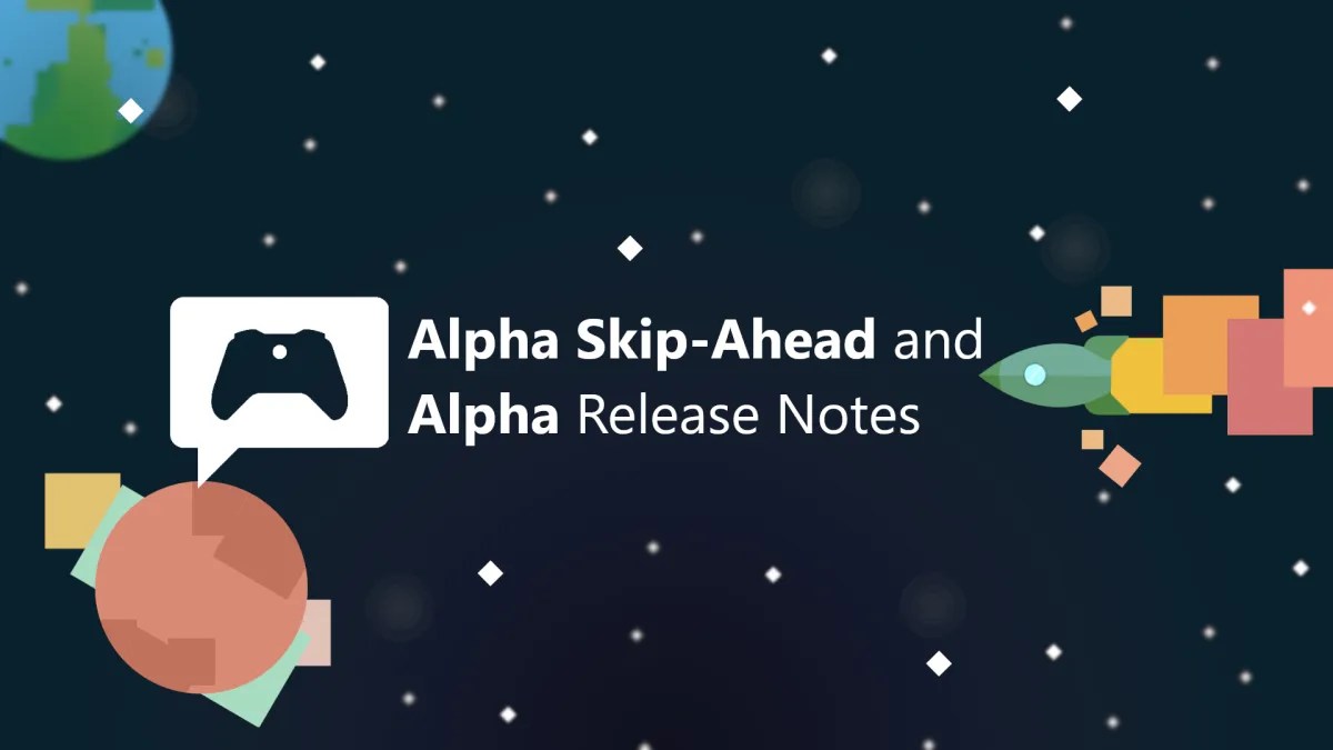 xbox alpha releae notes january 2021