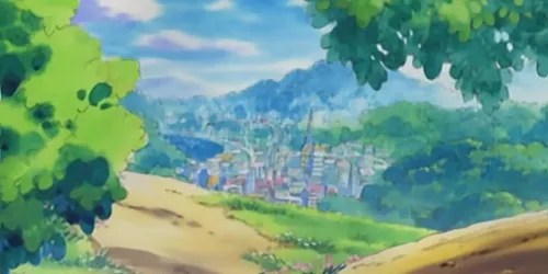 Foothill-Town In The Pokemon Anime
