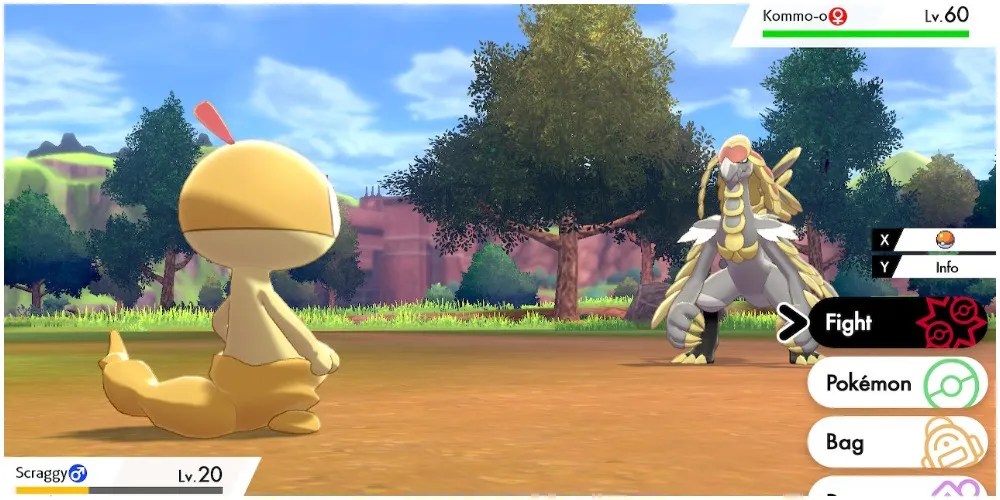 Scraggy In Battle