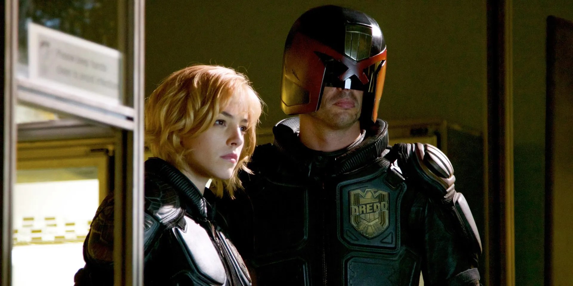 Judges Dredd and Anderson in Dredd