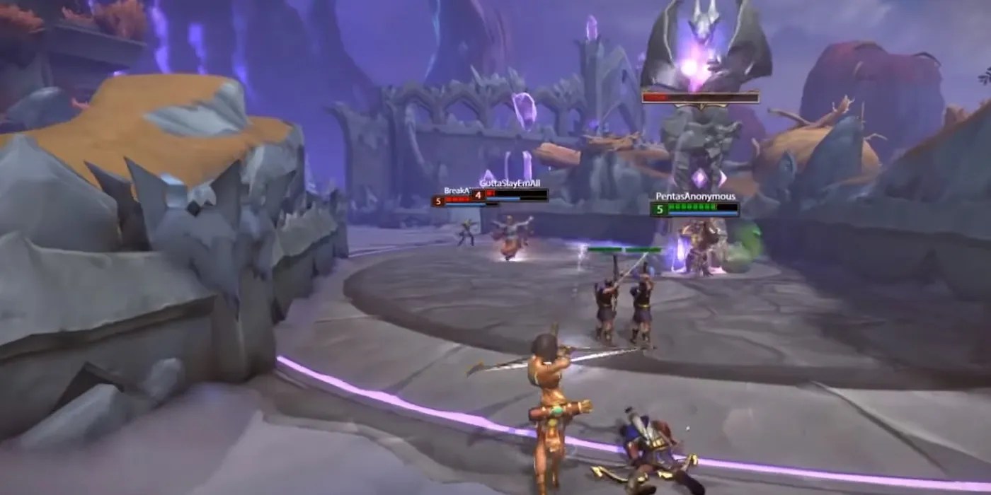 Neith attacking from a distance - Smite Neith Guide