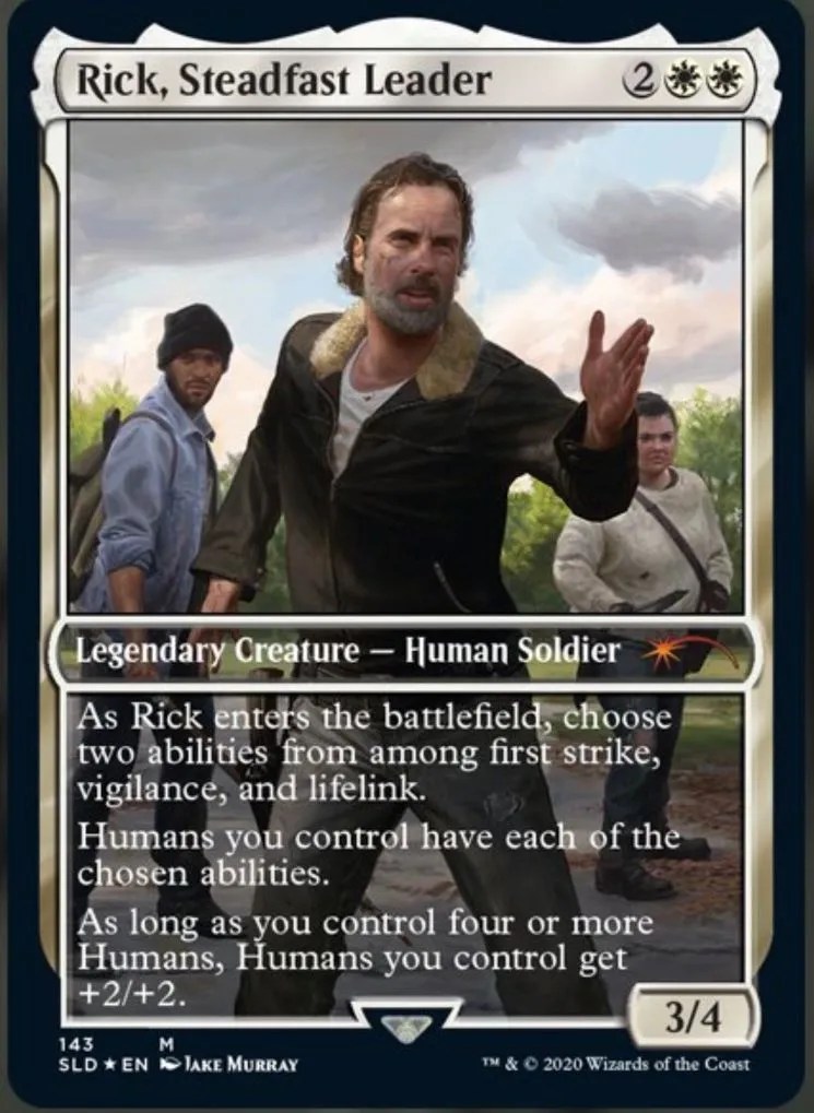 mtg secret lair the walking dead