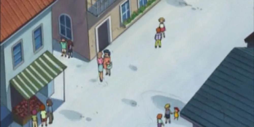 Rubello Town In The Pokemon Anime