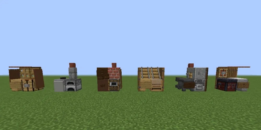 Utility blocks in minecaft