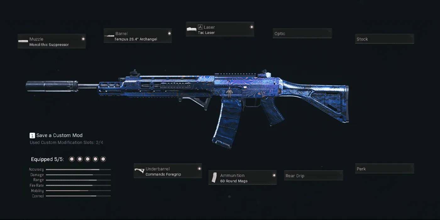 call of duty loadout grau assault rifle