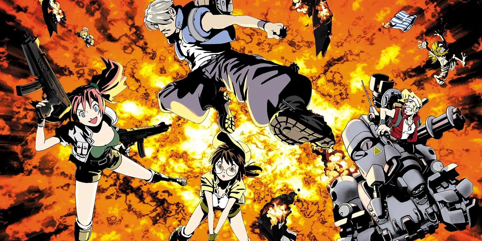 Metal Slug cast in an explosion Cropped