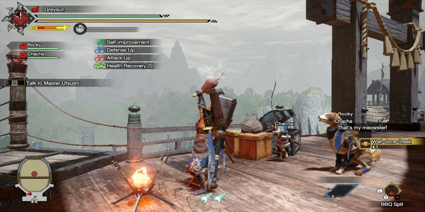 Monster hunter rise cooking