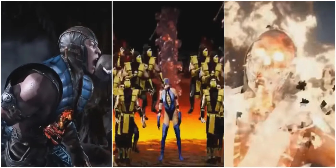 Mortal Kombat Scorpion's 10 Best Fatalities & Brutalities