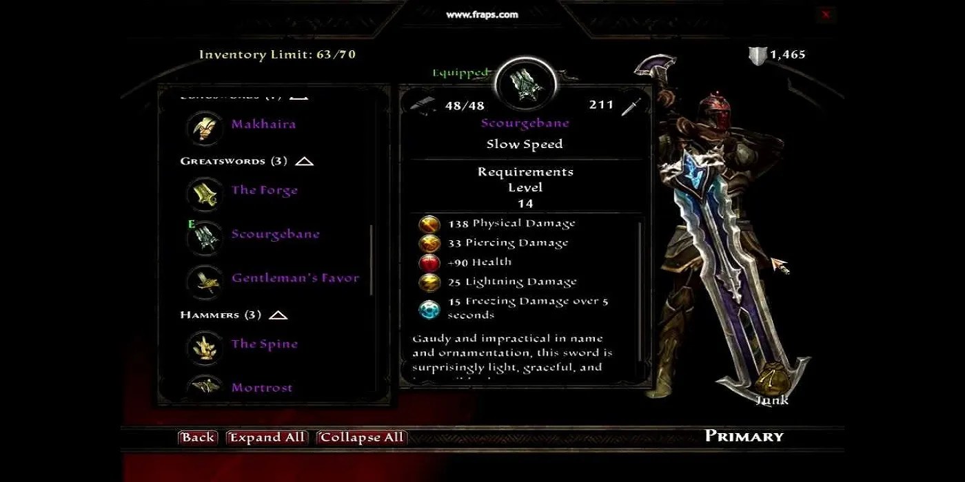 Kingdoms Of Amalur ReReckoning Best Unique Weapons, Ranked