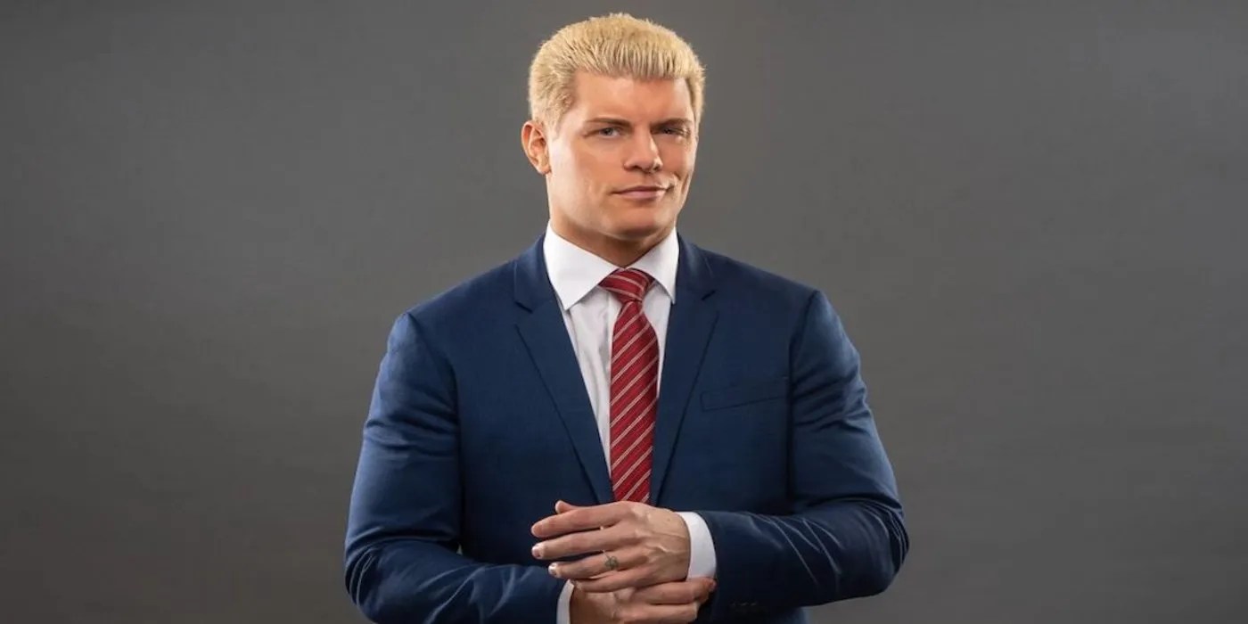 cody rhodes in suit aew