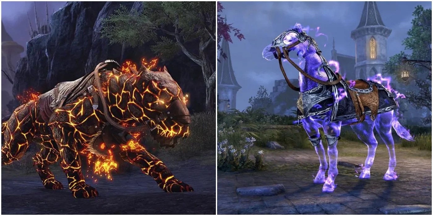 Elder Scrolls Online The Rarest Mounts In The Game