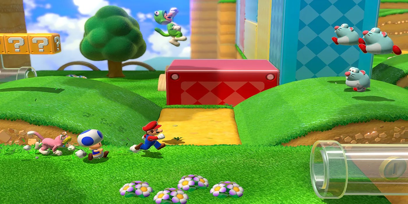 Super Mario 3D World Flower6 Green Stars Location