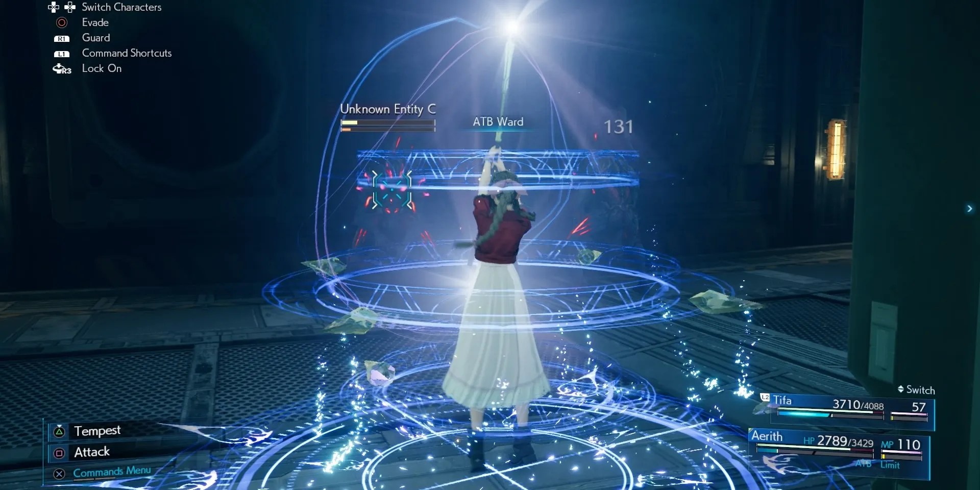 Aerith&rsquo;s ATB Ward from FFVII Remake