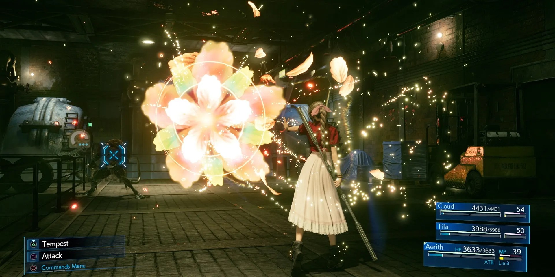 Aerith&rsquo;s Lustrous Shield from FFVII Remake