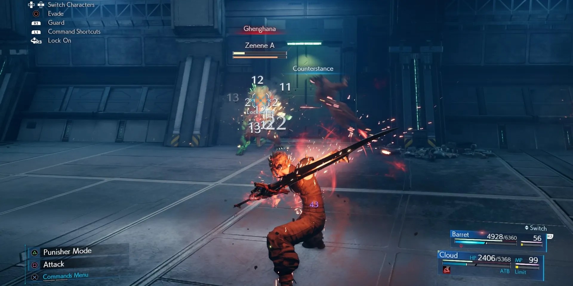 Cloud&rsquo;s Counterstance in Final Fantasy VII Remake