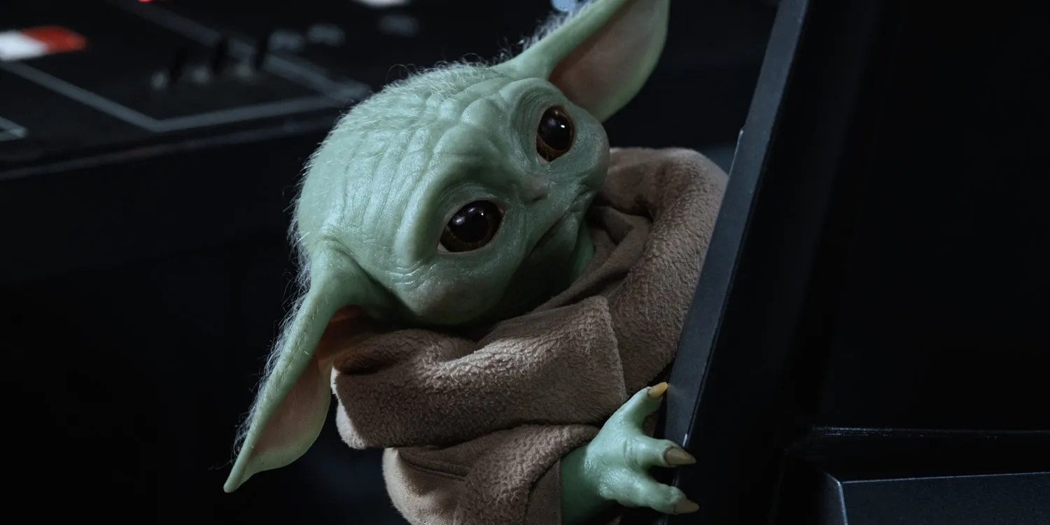 Grogu on the Razor Crest in The Mandalorian