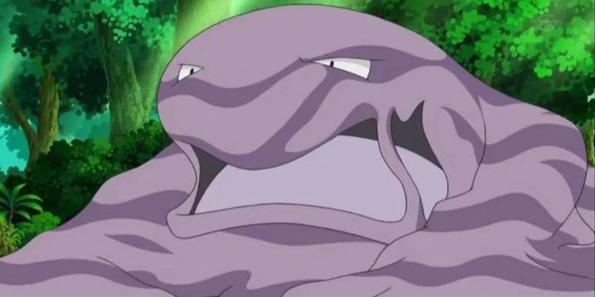 Pokemon Muk In A Forest