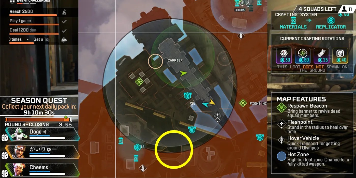 Stay Aware of the Minimap - Apex Legends Navigation Tips
