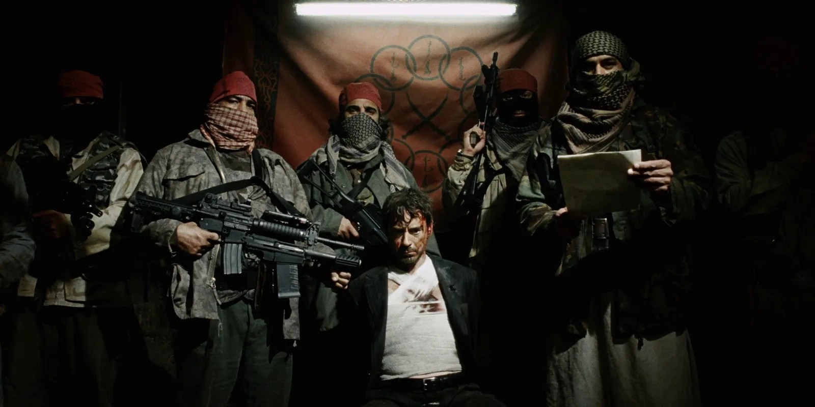 Tony Stark taken captive