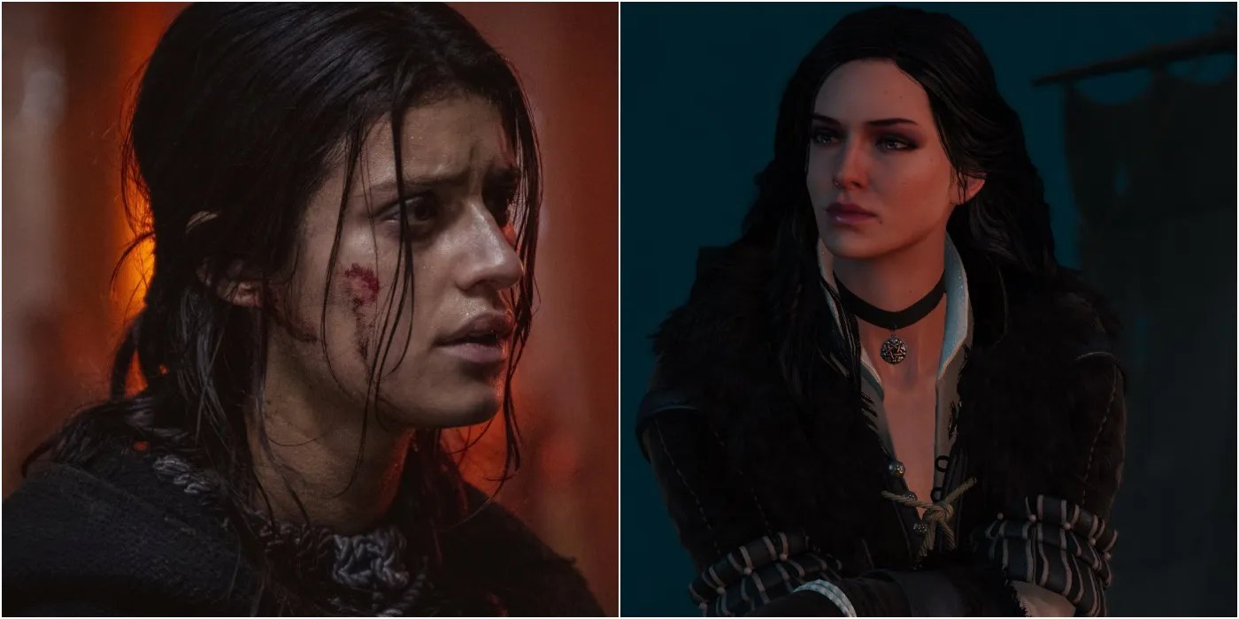 The Witcher The 7 Biggest Differences Between Yennefer In The Game