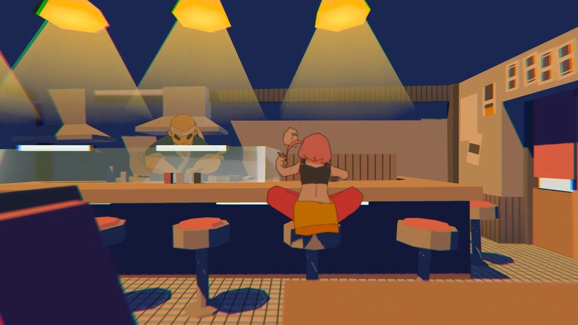 Beat from Unbeatable in a Restaurant