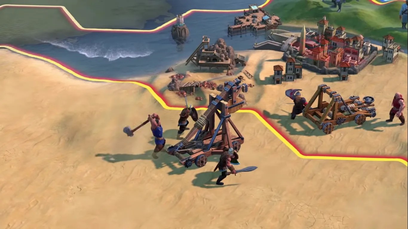 civilization 6 new unit trebuchet