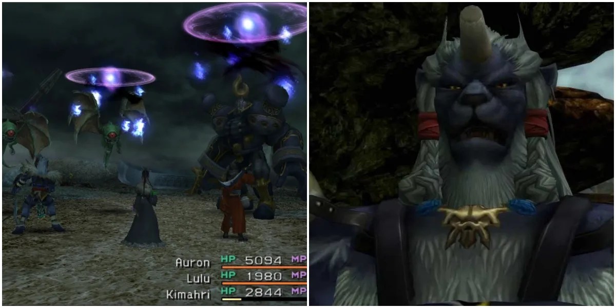 FF10 Kimahri Using Jinx