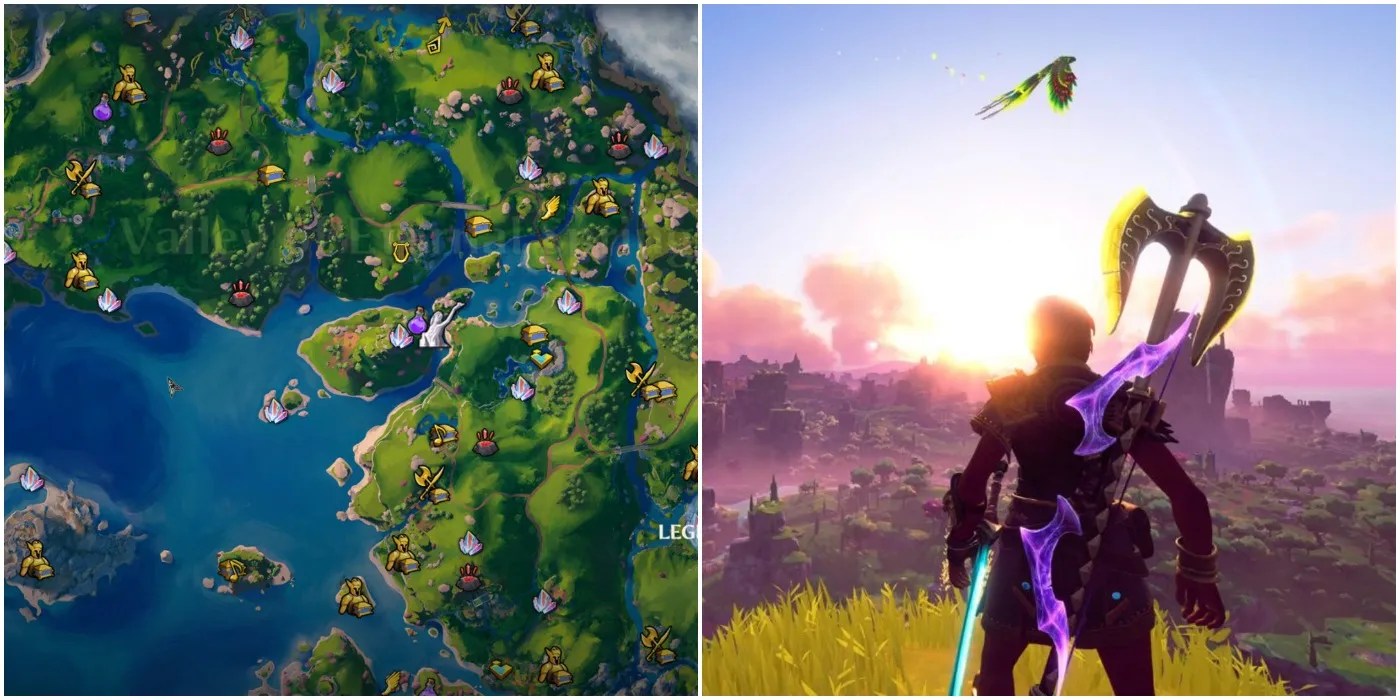 Players find the Forbidden Labrys near the beach in Immortals: Fenyx Rising