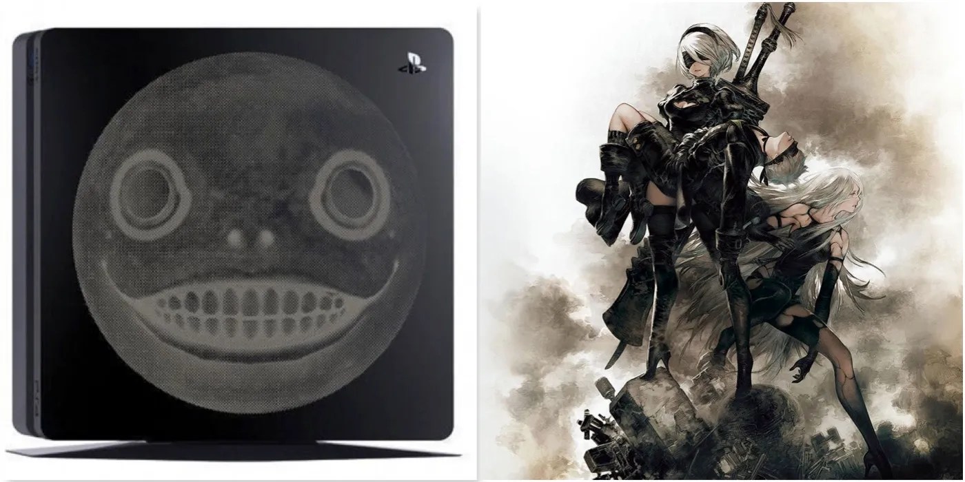 The NieR: Automata PS4 Slim console