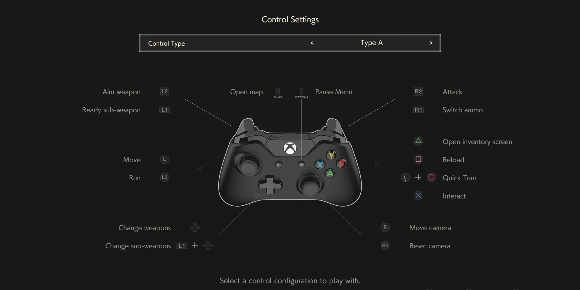 Playstation Button Layout Mod For Resident Evil 2