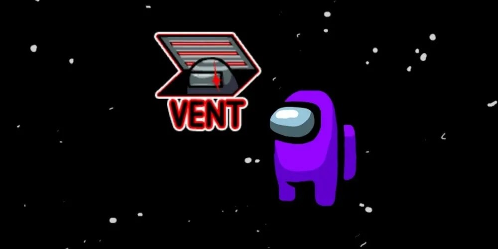 Among Us Purple with Vent Button