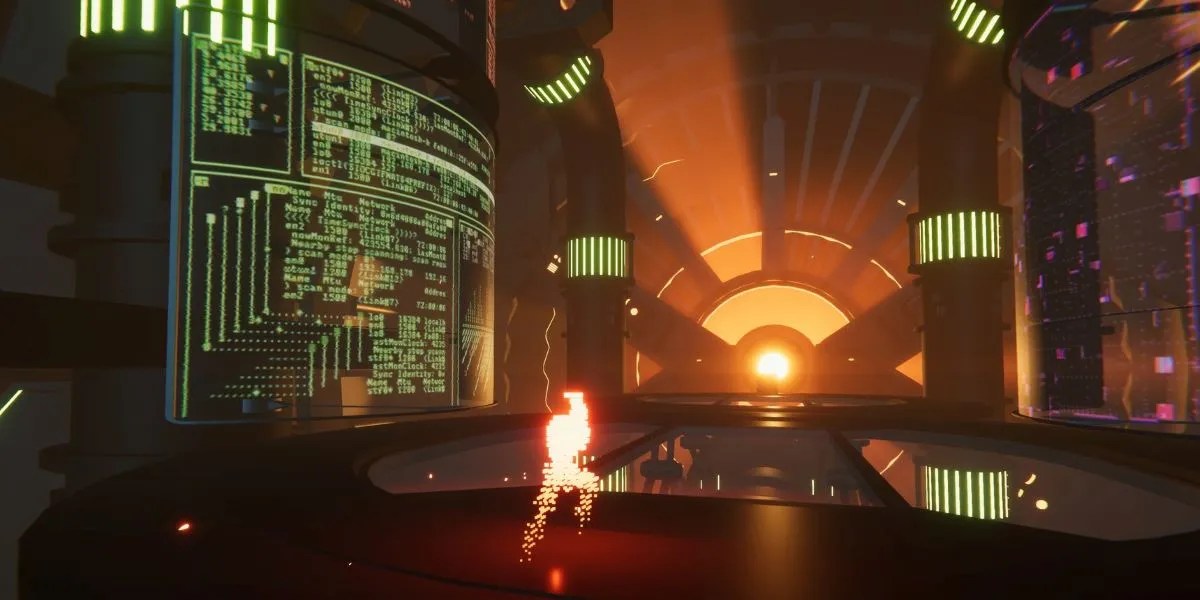 Computer interface in Recompile